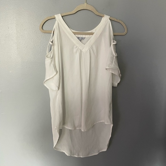 Naked Zebra Tops - Naked zebra flowy high low top s